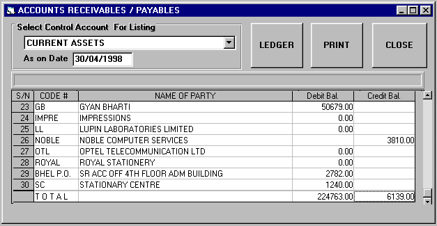 Accounting Software in India, Accounting Software for Various Business Segments, Accounting Software, Accounting software is computer software that records and processes accounting. Accounting software is typically composed of various modules like customer, supplier, invoicing